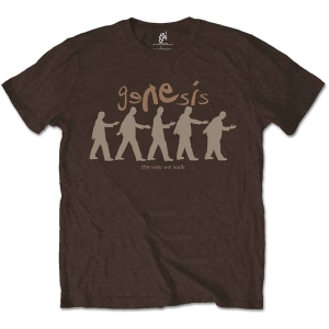 Genesis - The Way We Walk Uni Brown    S in the group MERCHANDISE / T-shirt / Nyheter / Pop-Rock at Bengans Skivbutik AB (5543991r)