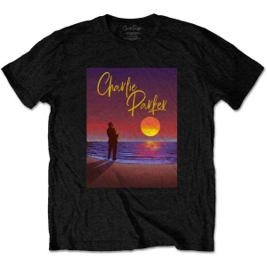 Charlie Parker - Purple Sunset Uni Bl  in the group MERCHANDISE / T-shirt / Nyheter / Jazz at Bengans Skivbutik AB (5544010r)