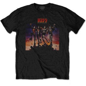 Kiss - Destroyer Uni Bl T-Shirt in the group MERCHANDISE / T-shirt / Hårdrock at Bengans Skivbutik AB (5544147)