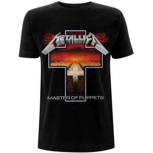 Metallica - Master Of Puppets Cross Uni Bl in the group MERCHANDISE / T-shirt / Nyheter / Hårdrock at Bengans Skivbutik AB (5544781)