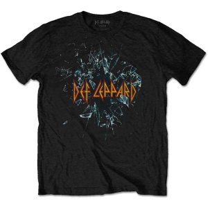 Def Leppard - Shatter Uni Bl  in the group MERCHANDISE / T-shirt / Nyheter / Hårdrock at Bengans Skivbutik AB (5544809r)