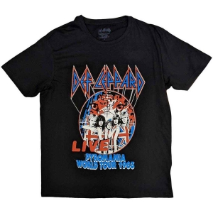 Def Leppard - Pyro World Tour Uni Bl  in the group MERCHANDISE / T-shirt / Nyheter / Hårdrock at Bengans Skivbutik AB (5544821r)