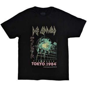 Def Leppard - Tokyo Uni Bl  in the group MERCHANDISE / T-shirt / Nyheter / Hårdrock at Bengans Skivbutik AB (5544822r)