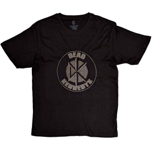 Dead Kennedys - Circle Logo Hi-Build Uni Bl  in the group MERCHANDISE / T-shirt / Nyheter / Punk at Bengans Skivbutik AB (5544838r)