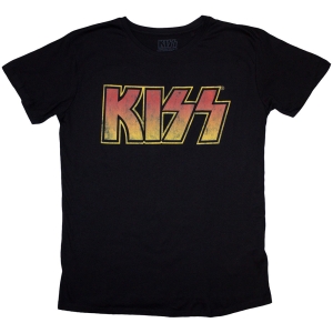 Kiss - Vtge Classic Logo Lady Bl  in the group MERCHANDISE / T-shirt / Hårdrock at Bengans Skivbutik AB (5544844r)