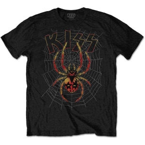 Kiss - Spider Uni Bl  in the group MERCHANDISE / T-shirt / Nyheter / Hårdrock at Bengans Skivbutik AB (5544858r)