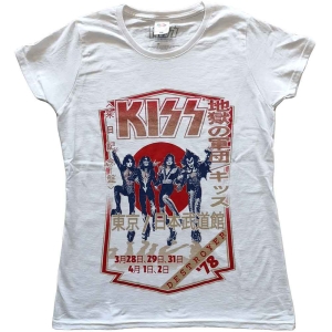 Kiss - Destroyer Tour '78 Lady Wht in the group MERCHANDISE / T-shirt / Nyheter / Hårdrock at Bengans Skivbutik AB (5544862r)