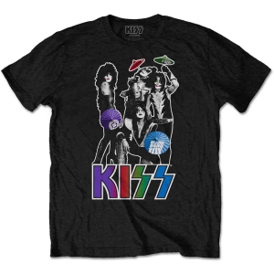 Kiss - Umbrellas Uni Bl  in the group MERCHANDISE / T-shirt / Hårdrock at Bengans Skivbutik AB (5544879r)