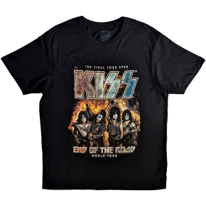 Kiss - End Of The Road Final Tour Uni Bl  in the group MERCHANDISE / T-shirt / Nyheter / Hårdrock at Bengans Skivbutik AB (5544893r)