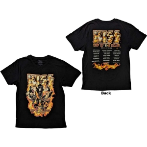 Kiss - End Of The Road Tour Orange Uni Bl  in the group MERCHANDISE / T-shirt / Nyheter / Hårdrock at Bengans Skivbutik AB (5544895r)