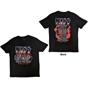 Kiss - End Of The Road Tour Red Uni Bl  in the group MERCHANDISE / T-shirt / Nyheter / Hårdrock at Bengans Skivbutik AB (5544896r)