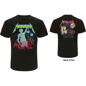 Metallica - And Justice For All (Original) Uni Bl  in the group MERCHANDISE / T-shirt / Nyheter / Hårdrock at Bengans Skivbutik AB (5544906r)