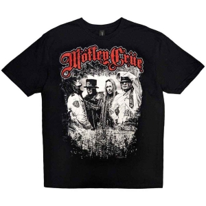 Motley Crue - Greatest Hits Bandshot Uni Bl  in the group MERCHANDISE / T-shirt / Nyheter / Hårdrock at Bengans Skivbutik AB (5544952r)