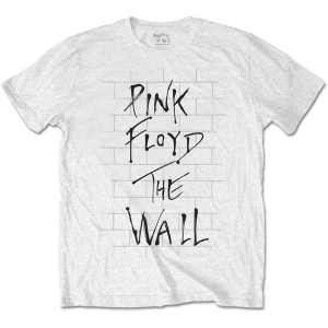 Pink Floyd - The Wall Wall & Logo Uni Wht in the group MERCHANDISE / T-shirt / Nyheter / Pop-Rock at Bengans Skivbutik AB (5545076)