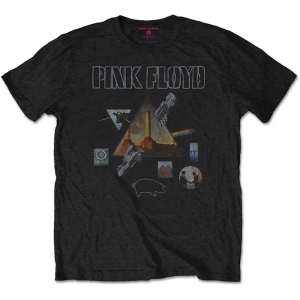 Pink Floyd - Montage Uni Bl  in the group MERCHANDISE / T-shirt / Nyheter / Pop-Rock at Bengans Skivbutik AB (5545654r)