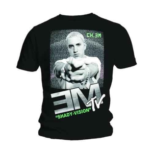 Eminem - Em Tv Uni Bl  in the group MERCHANDISE / T-shirt / Nyheter / Hip Hop-Rap at Bengans Skivbutik AB (5546043r)