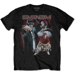 Eminem - Slim Shady Homage Uni Bl  in the group MERCHANDISE / T-shirt / Nyheter / Hip Hop-Rap at Bengans Skivbutik AB (5546053r)