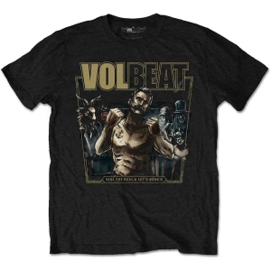 Volbeat - Seal The Deal Cover Uni Bl in the group MERCHANDISE / T-shirt / Nyheter / Hårdrock at Bengans Skivbutik AB (5546184r)