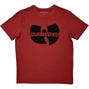 Wu-Tang Clan - Logo Uni Red  in the group MERCHANDISE / T-shirt / Nyheter / Hip Hop-Rap at Bengans Skivbutik AB (5546191r)
