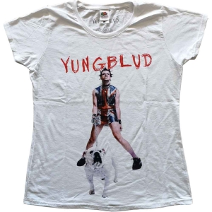 Yungblud - Strawberry Lipstick Lady Wht in the group MERCHANDISE / T-shirt / Nyheter / Pop-Rock at Bengans Skivbutik AB (5546198r)