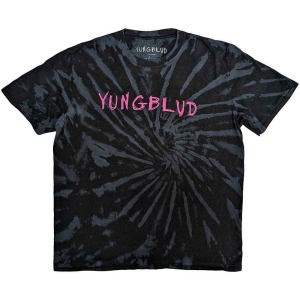Yungblud - Scratch Logo Uni Bl Dip-Dye  in the group MERCHANDISE / T-shirt / Nyheter / Pop-Rock at Bengans Skivbutik AB (5546205r)