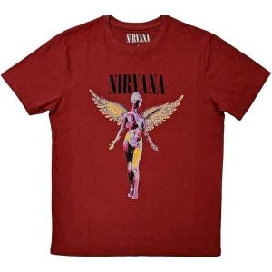 Nirvana - In Utero Uni Red  (XL) in the group MERCHANDISE / T-shirt / Pop-Rock at Bengans Skivbutik AB (5546449)