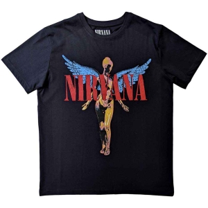 Nirvana - Angelic Uni Bl in the group MERCHANDISE / T-shirt / Nyheter / Pop-Rock at Bengans Skivbutik AB (5546457r)