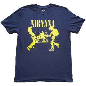 Nirvana - Stage Uni Navy  in the group MERCHANDISE / T-shirt / Nyheter / Pop-Rock at Bengans Skivbutik AB (5546468r)