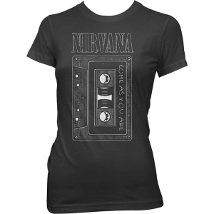 Nirvana - As You Are Tape Lady Bl  in the group MERCHANDISE / T-shirt / Nyheter / Pop-Rock at Bengans Skivbutik AB (5546471r)