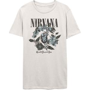 Nirvana - Heart Shape Box Wht  in the group MERCHANDISE / T-shirt / Nyheter / Pop-Rock at Bengans Skivbutik AB (5546487r)