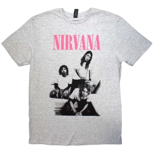 Nirvana - Bathroom Photo Uni Grey  in the group MERCHANDISE / T-shirt / Pop-Rock at Bengans Skivbutik AB (5546490r)