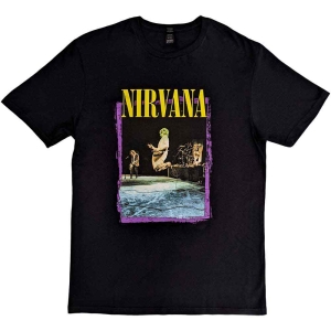 Nirvana - Stage Jump Uni Bl  in the group MERCHANDISE / T-shirt / Nyheter / Pop-Rock at Bengans Skivbutik AB (5546491r)