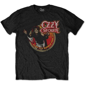 Ozzy Osbourne - Diary Of A Madman Tour 82 Uni Bl  in the group MERCHANDISE / T-shirt / Nyheter / Hårdrock at Bengans Skivbutik AB (5546633r)