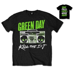 Green Day - Kill The Dj Uni Bl  in the group MERCHANDISE / T-shirt / Nyheter / Punk at Bengans Skivbutik AB (5547148r)