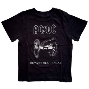 Ac/Dc - About To Rock Toddler Bl T-Shirt in the group MERCHANDISE / Merch / Nyheter / Hårdrock at Bengans Skivbutik AB (5548599r)