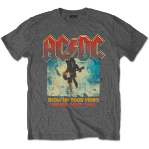 Ac/Dc - Blow Up Your Video Boys T-Shirt Charcoal in the group MERCHANDISE / Merch / Nyheter / Hårdrock at Bengans Skivbutik AB (5548603r)