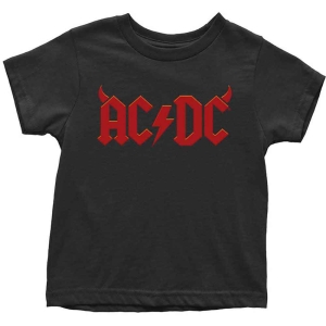 Ac/Dc - Horns Toddler Bl T-Shirt  in the group MERCHANDISE / Merch / Hårdrock at Bengans Skivbutik AB (5548607r)