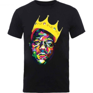 Biggie Smalls - Crown Boys Bl T-Shirt in the group MERCHANDISE / Merch / Nyheter / Hip Hop-Rap at Bengans Skivbutik AB (5548643r)