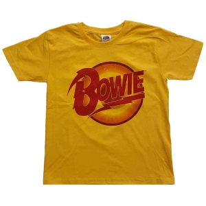 David Bowie - Vtge Diamond Dogs Logo Boys Yell in the group MERCHANDISE / Merch / Nyheter / Pop-Rock at Bengans Skivbutik AB (5548665r)