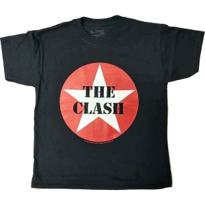 The Clash - Classic Star Boys T-Shirt Bl in the group MERCHANDISE / Merch / Nyheter / Punk at Bengans Skivbutik AB (5548674r)
