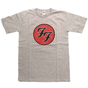 Foo Fighters - Ff Logo Boys T-Shirt Heather  in the group MERCHANDISE / Merch / Nyheter / Pop-Rock at Bengans Skivbutik AB (5548688r)
