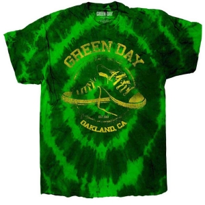 Green Day - All Stars Boys T-Shirt Green Dip-Dye in the group MERCHANDISE / Merch / Nyheter / Punk at Bengans Skivbutik AB (5548698r)