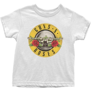 Guns N Roses - Classic Logo Toddler T-Shirt Wht in the group MERCHANDISE / Merch / Nyheter / Hårdrock at Bengans Skivbutik AB (5548711r)