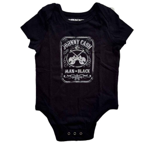 Johnny Cash - Man In Black Toddler Bl Babygrow in the group MERCHANDISE / Merch / Nyheter / Country at Bengans Skivbutik AB (5548733r)