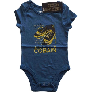 Kurt Cobain - Laces Toddler Navy Babygrow in the group MERCHANDISE / Merch / Nyheter / Pop-Rock at Bengans Skivbutik AB (5548742r)