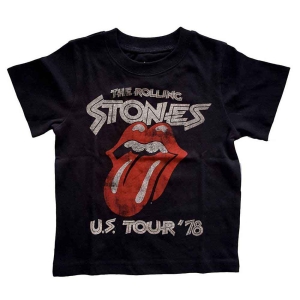 Rolling Stones - Us Tour 78 Toddler T-Shirt Bl in the group MERCHANDISE / Merch / Nyheter / Pop-Rock at Bengans Skivbutik AB (5548828r)