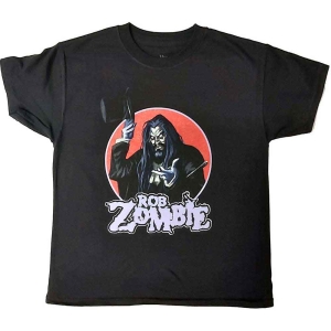 Rob Zombie - Magician Boys T-Shirt Bl in the group MERCHANDISE / Merch / Nyheter / Hårdrock at Bengans Skivbutik AB (5548840r)