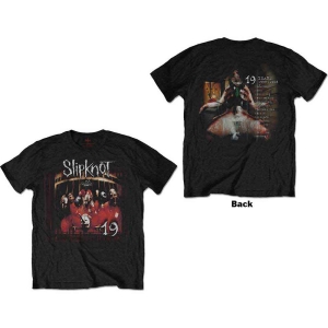 Slipknot - Debut Album - 19 Boys T-Shirt Bl in the group MERCHANDISE / Merch / Nyheter / Hårdrock at Bengans Skivbutik AB (5548842r)