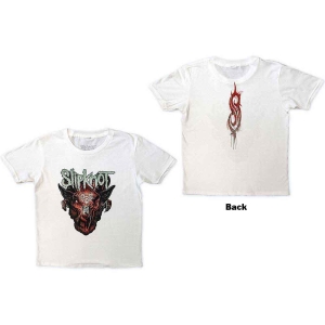 Slipknot - Infected Goat Boys T-Shirt Wht in the group MERCHANDISE / Merch / Nyheter / Hårdrock at Bengans Skivbutik AB (5548845r)