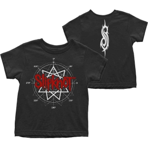 Slipknot - Star Logo Toddler T-Shirt Bl in the group MERCHANDISE / Merch / Nyheter / Hårdrock at Bengans Skivbutik AB (5548847r)